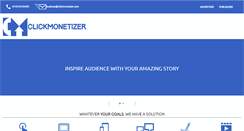 Desktop Screenshot of clickmonetizer.com