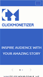 Mobile Screenshot of clickmonetizer.com